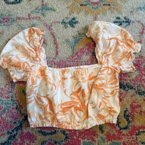 Abercrombie & fitch Women's floral Crop-top